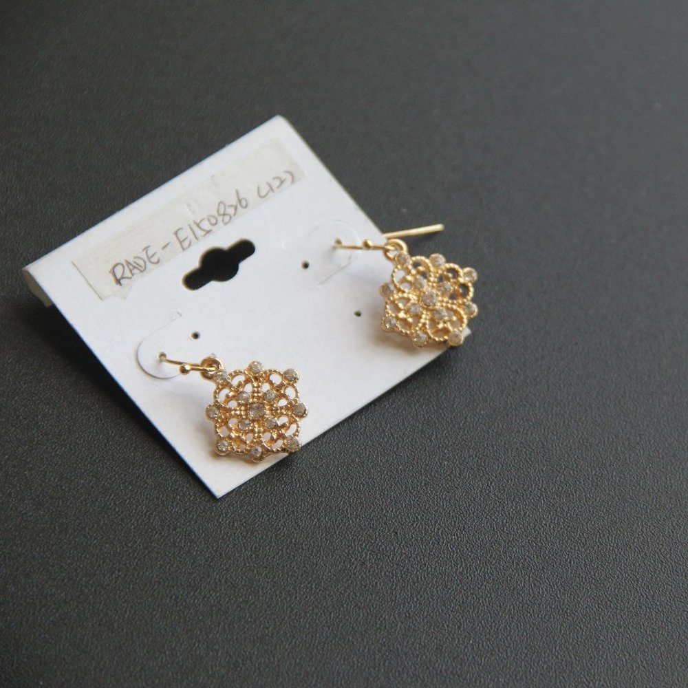Plum earrings